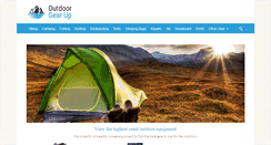 Desktop Screenshot of outdoorgearup.com